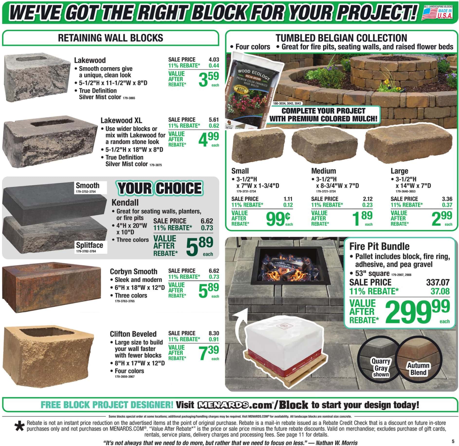 Menards Weekly Ad (September 17 - 27, 2026) Preview - Page