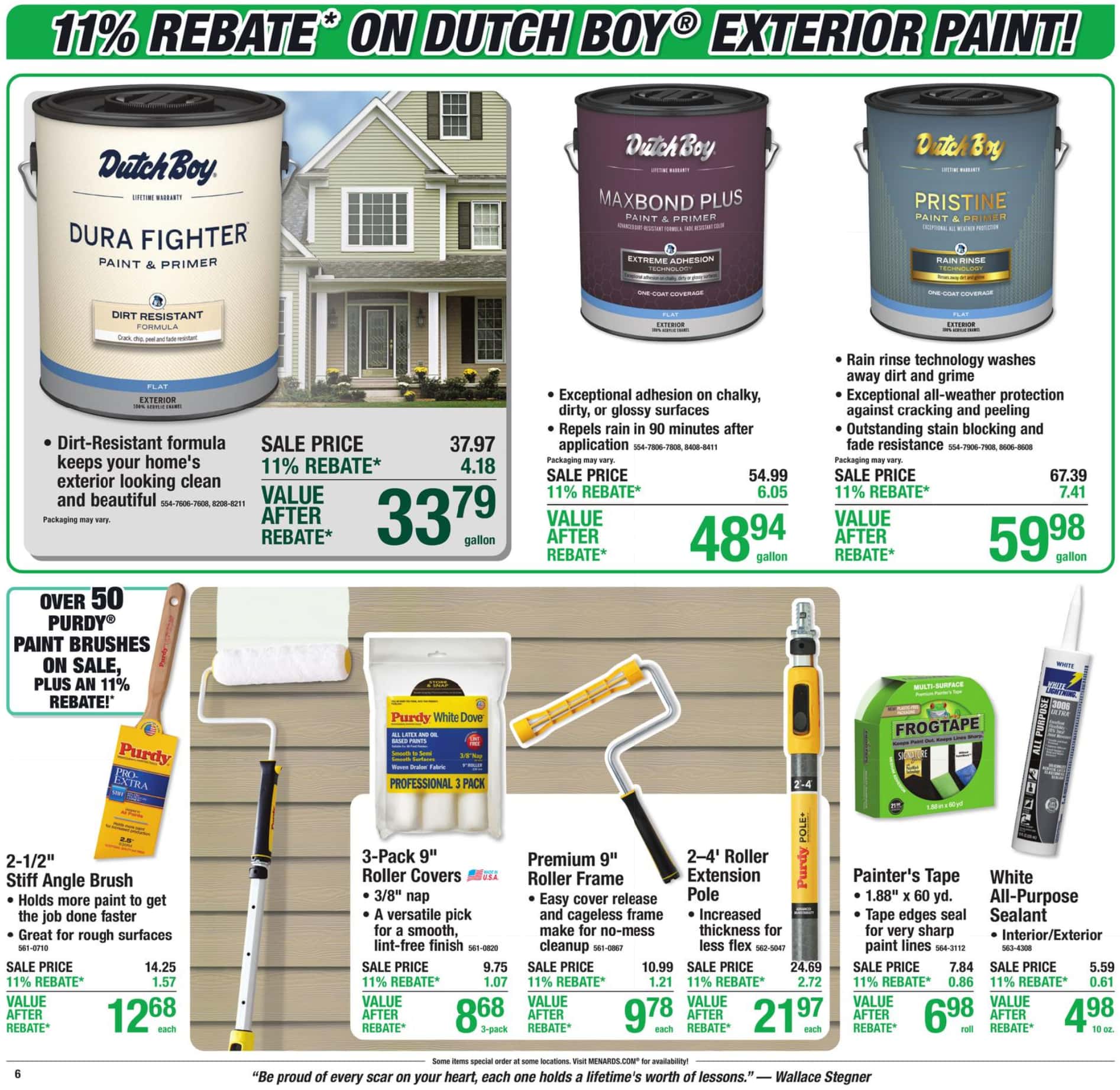 Menards Weekly Ad (September 17 - 27, 2026) Preview - Page
