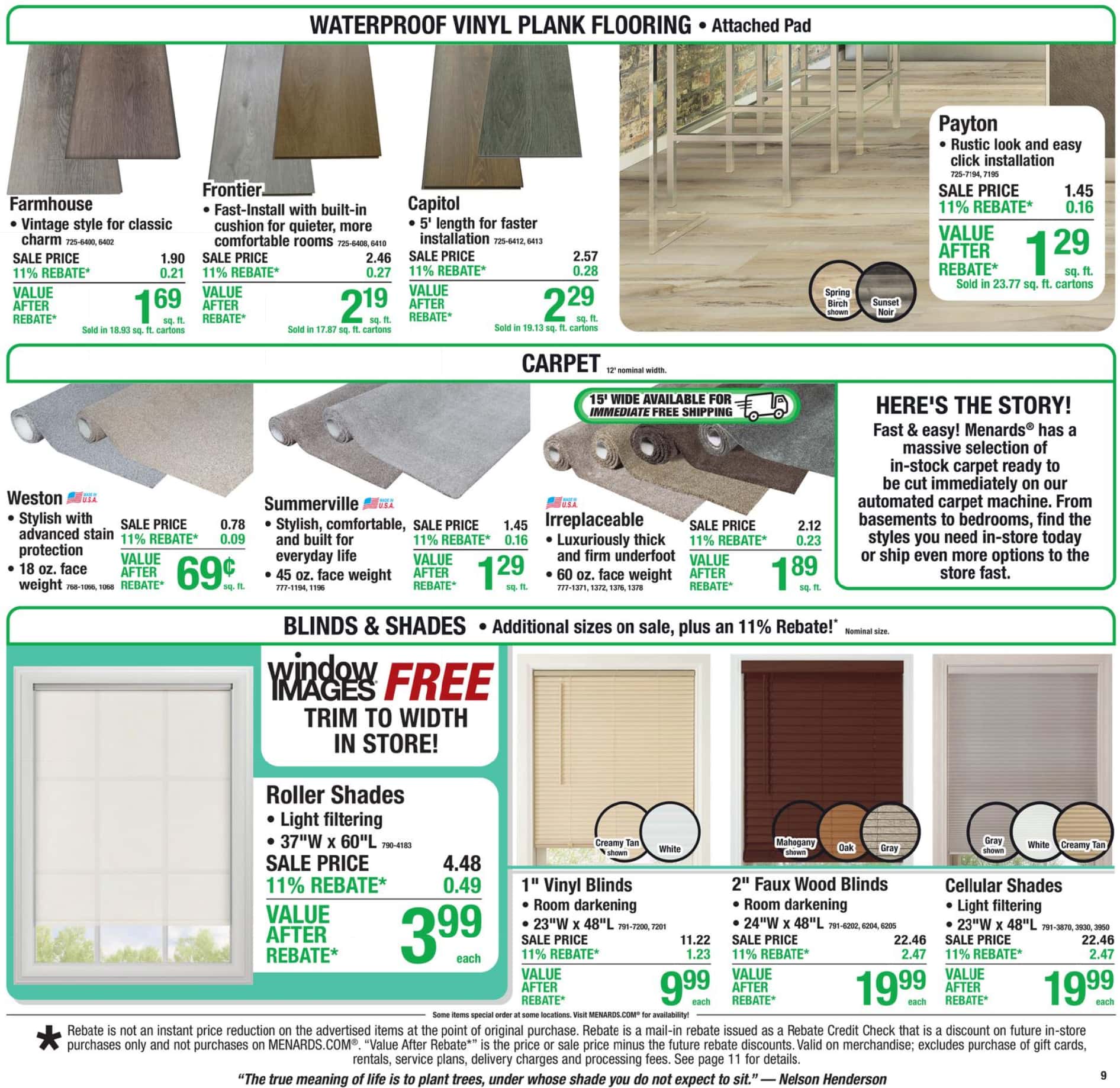 Menards Weekly Ad (September 17 - 27, 2026) Preview - Page