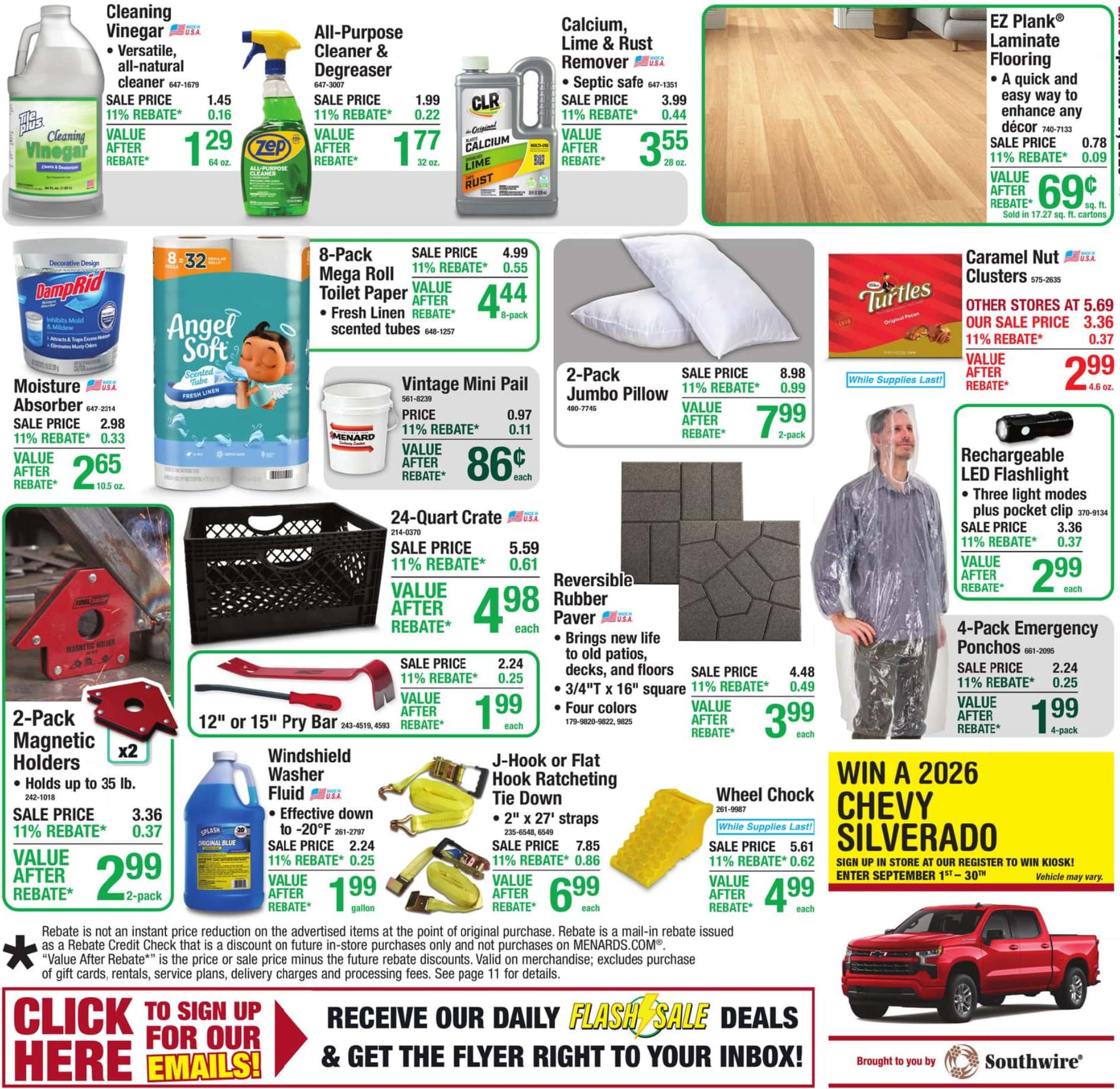 Menards Weekly Ad (September 17 - 27, 2026) Preview - Page