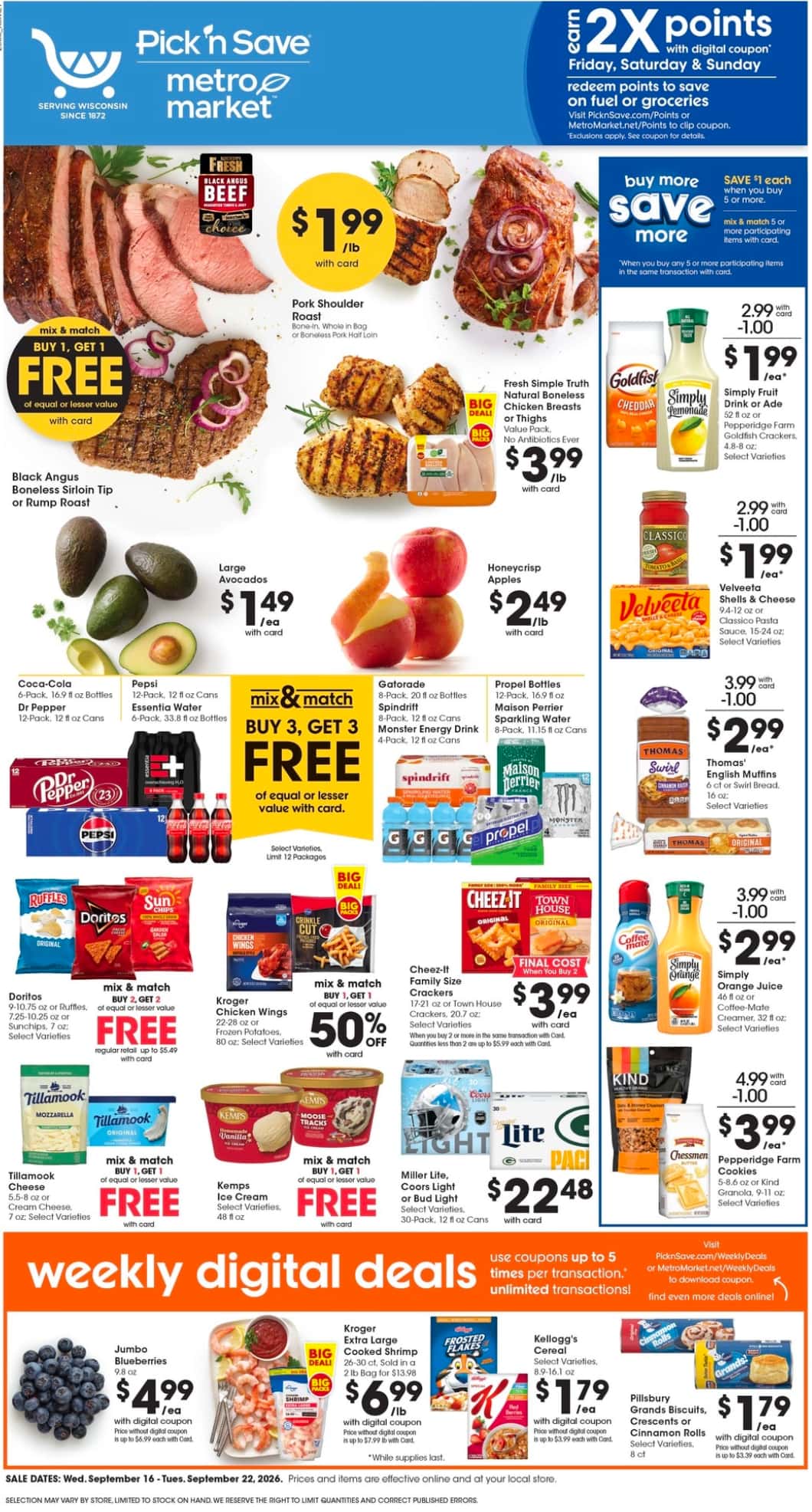 Pick n Save Weekly Ad (September 16 - 22, 2026) Preview - Image 1 Pick n Save Weekly Ad (September 16 - 22, 2026) Preview - Page