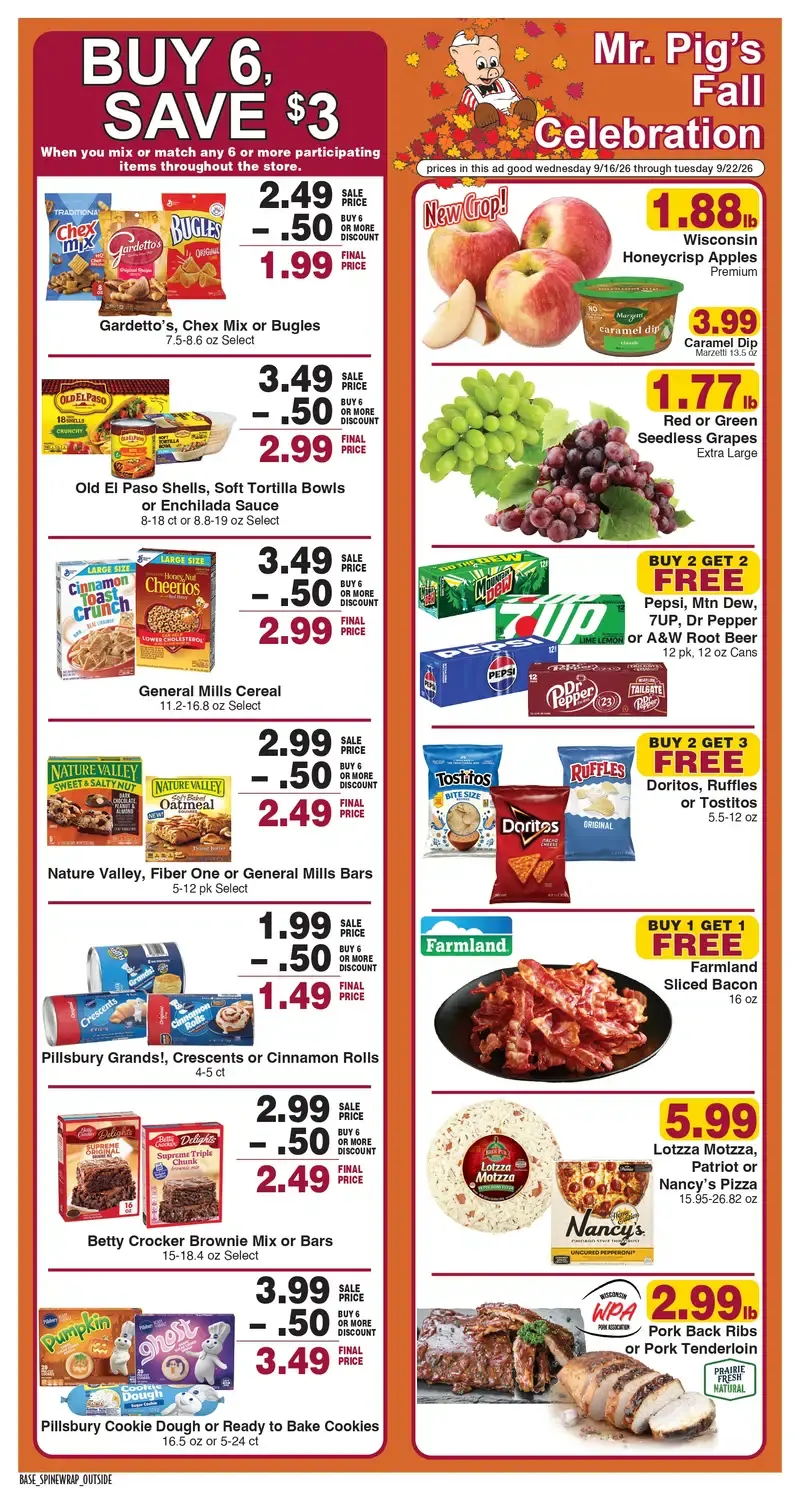 Piggly Wiggly Weekly Ad (September 23 – 29, 2026) Preview - Page