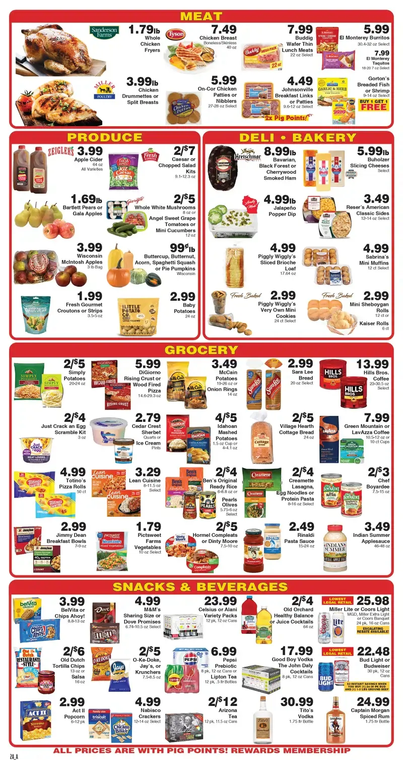 Piggly Wiggly Weekly Ad (September 23 – 29, 2026) Preview - Page