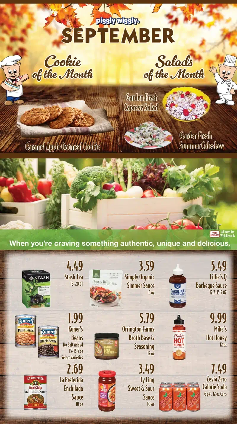 Piggly Wiggly Weekly Ad (September 23 – 29, 2026) Preview - Page