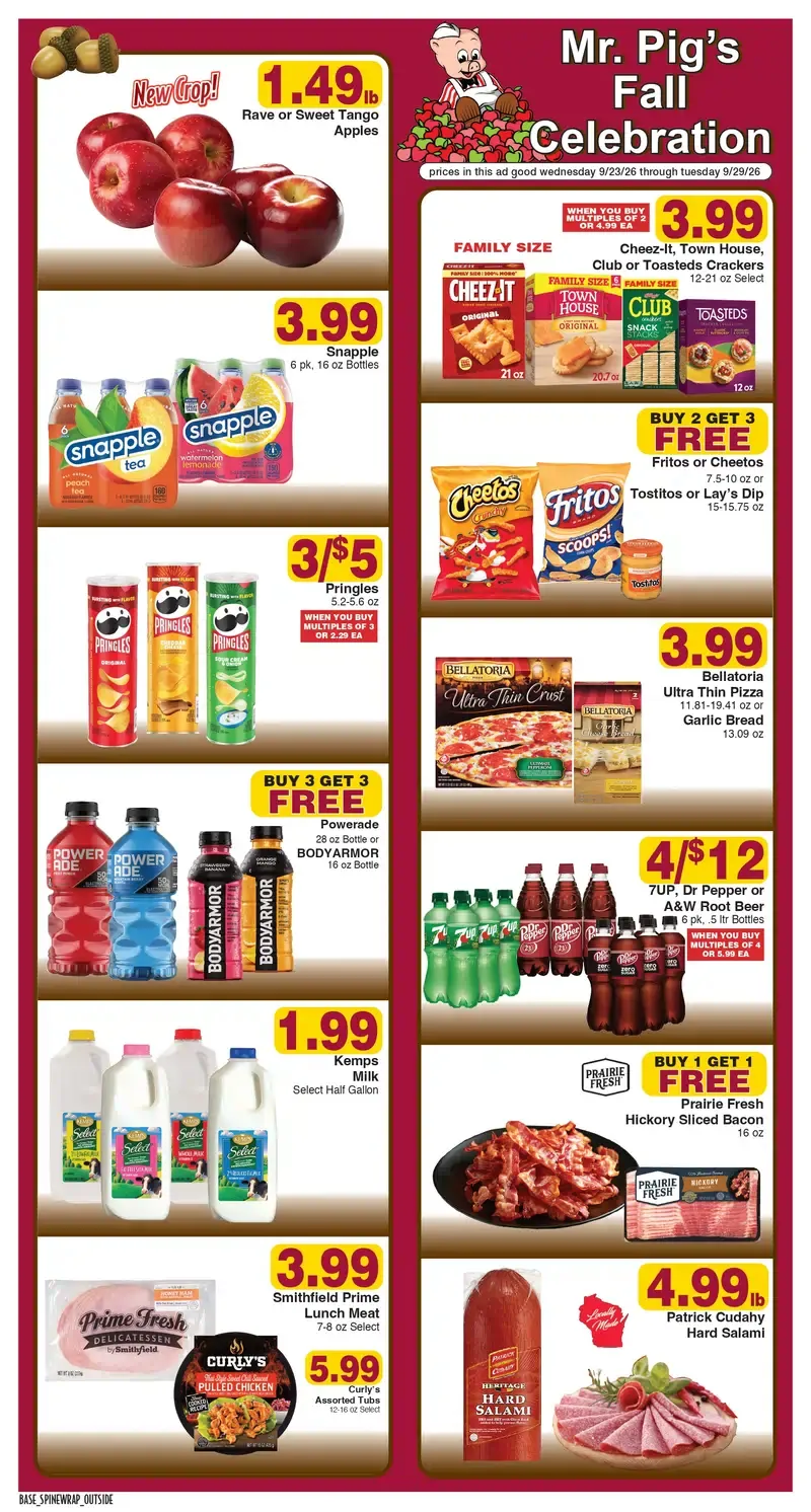 Piggly Wiggly Weekly Ad (September 23 – 29, 2026) Preview - Page