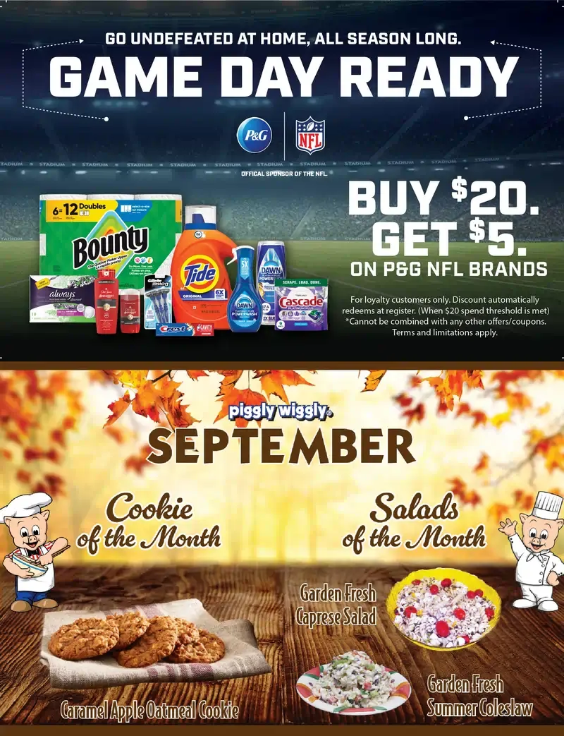 Piggly Wiggly Weekly Ad (September 23 – 29, 2026) Preview - Page