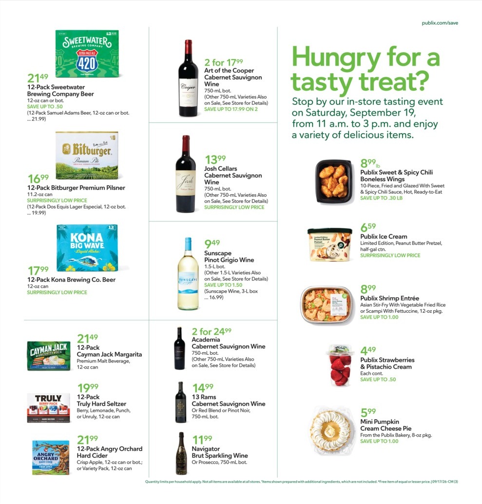 Publix Weekly Ad (September 23 - 29, 2026) Preview - Page
