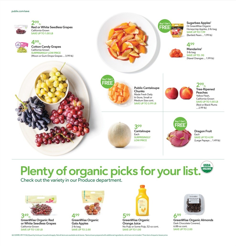Publix Weekly Ad (September 23 - 29, 2026) Preview - Page