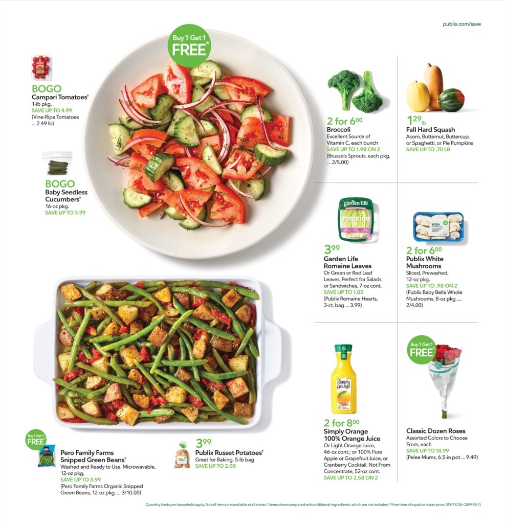 Publix Weekly Ad (September 23 - 29, 2026) Preview - Page
