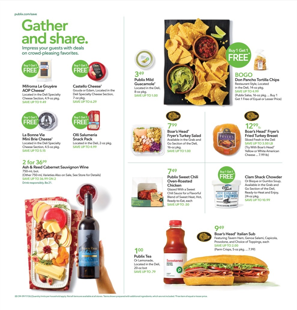 Publix Weekly Ad (September 23 - 29, 2026) Preview - Page