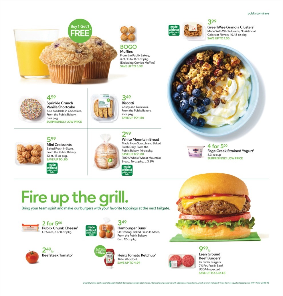 Publix Weekly Ad (September 23 - 29, 2026) Preview - Page
