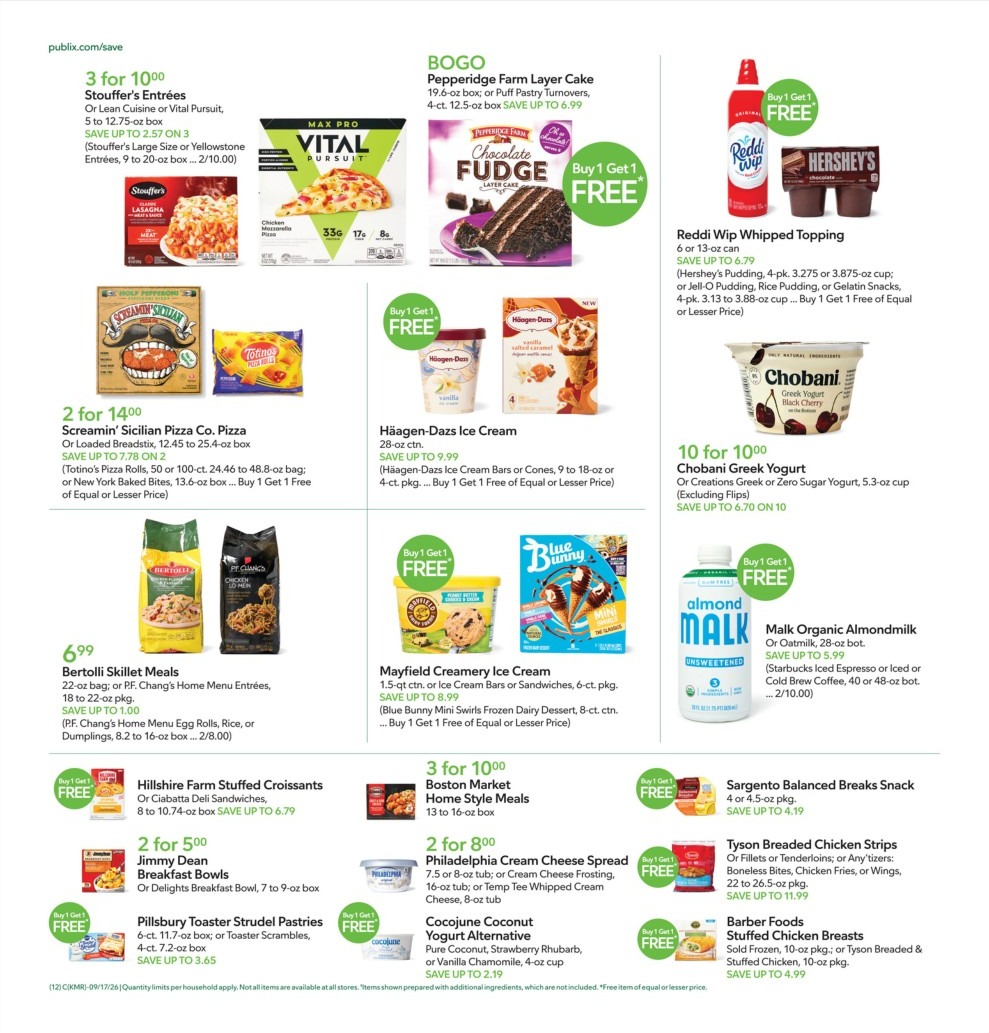 Publix Weekly Ad (September 23 - 29, 2026) Preview - Page