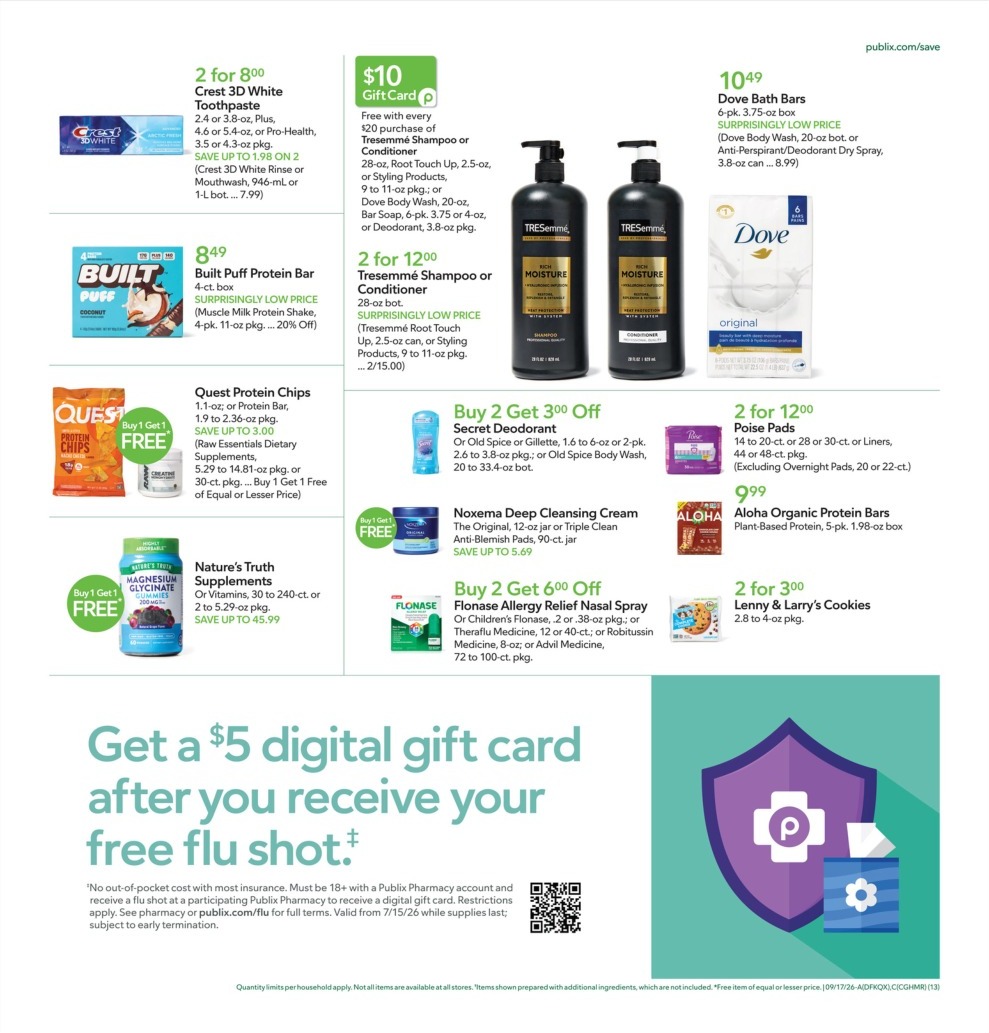 Publix Weekly Ad (September 23 - 29, 2026) Preview - Page