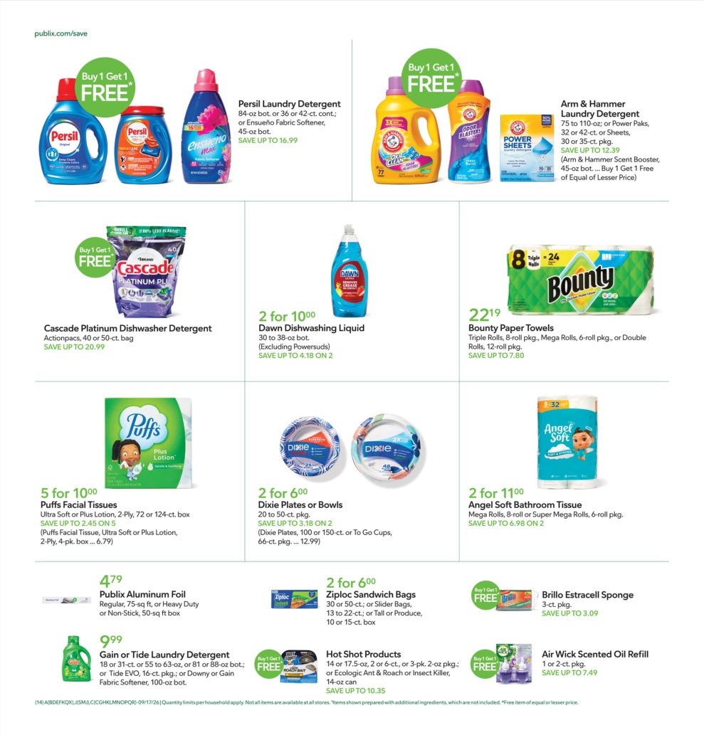 Publix Weekly Ad (September 23 - 29, 2026) Preview - Page