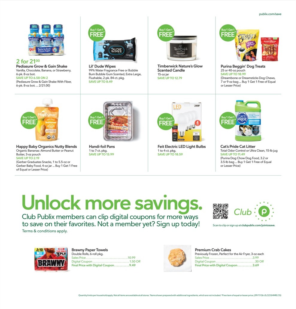 Publix Weekly Ad (September 23 - 29, 2026) Preview - Page