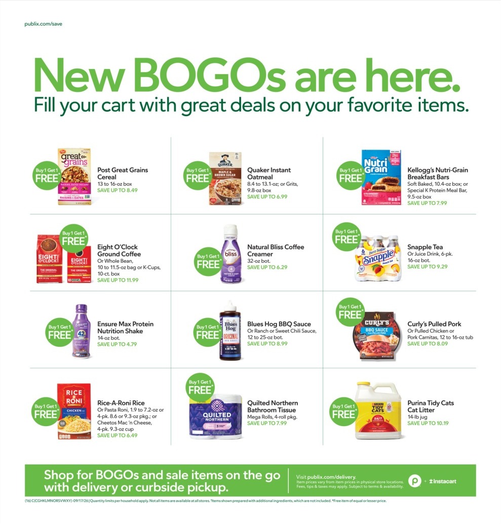 Publix Weekly Ad (September 23 - 29, 2026) Preview - Page