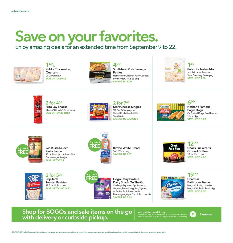 Publix Weekly Ad (September 23 - 29, 2026) Preview - Page