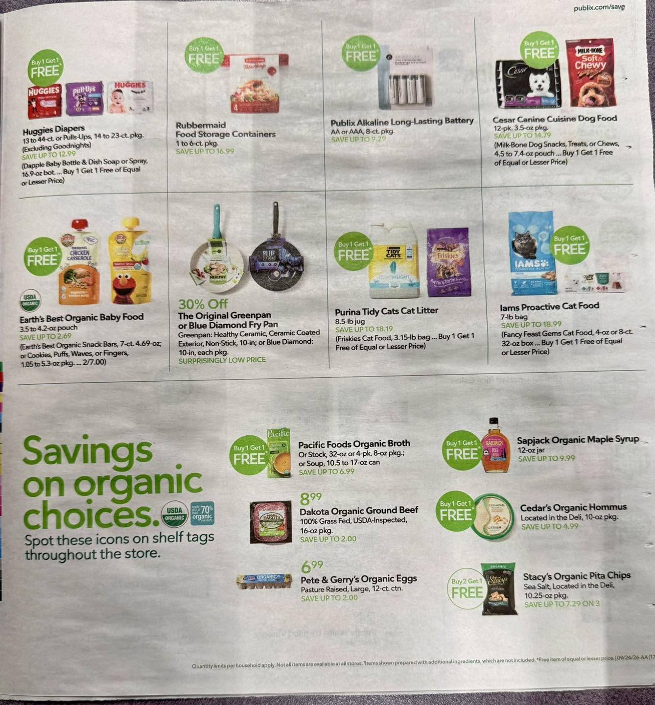 Publix Weekly Ad (September 23 - 29, 2026) Preview - Page