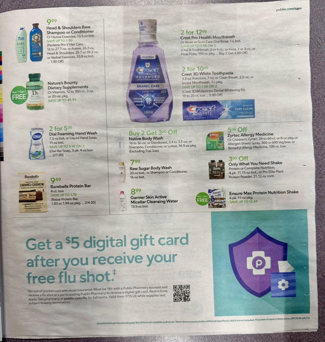 Publix Weekly Ad (September 23 - 29, 2026) Preview - Page