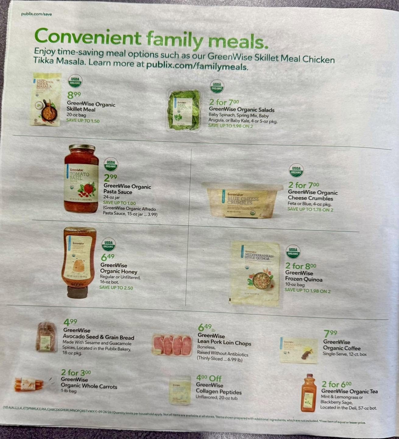 Publix Weekly Ad (September 23 - 29, 2026) Preview - Page