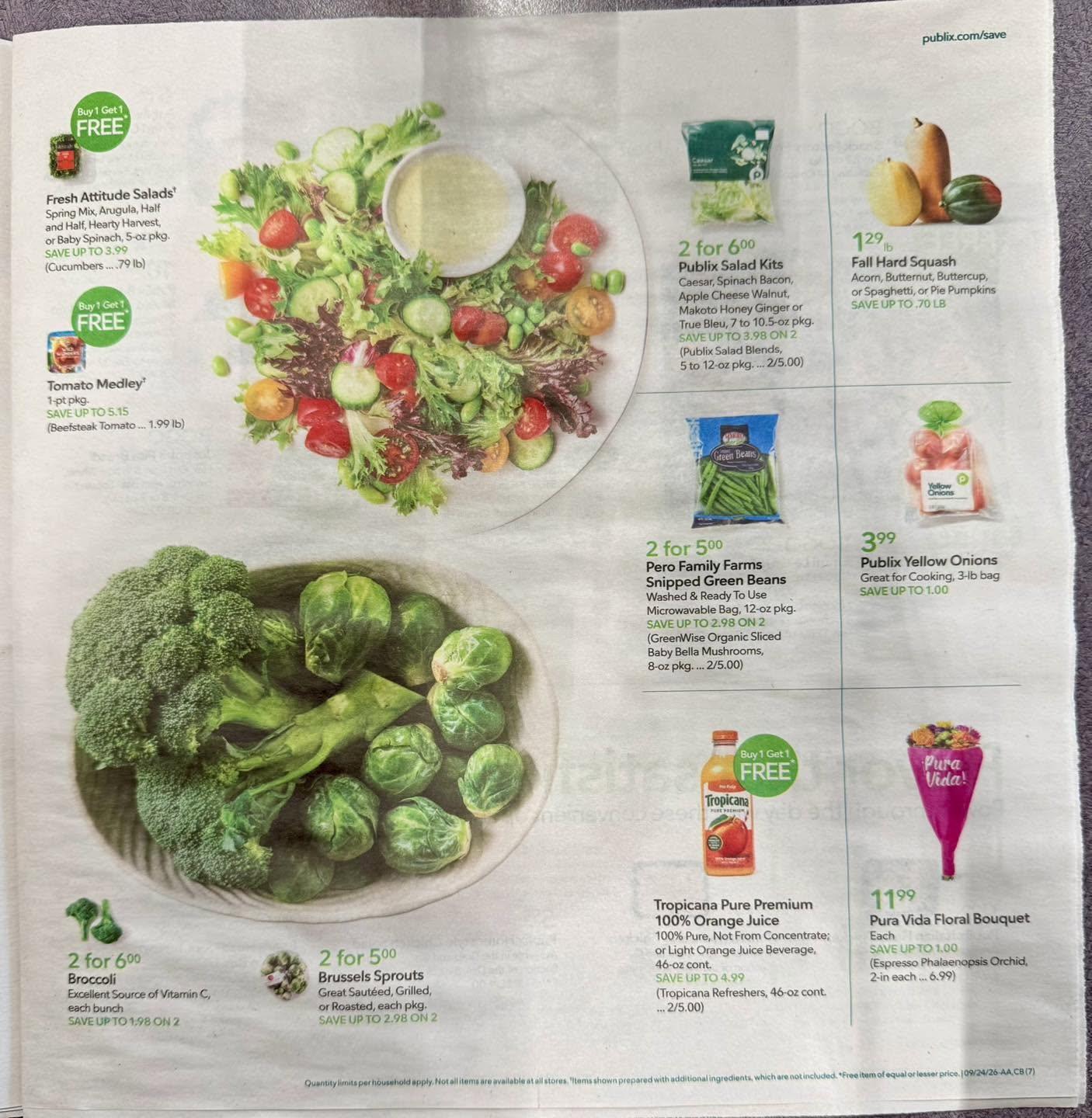 Publix Weekly Ad (September 23 - 29, 2026) Preview - Page