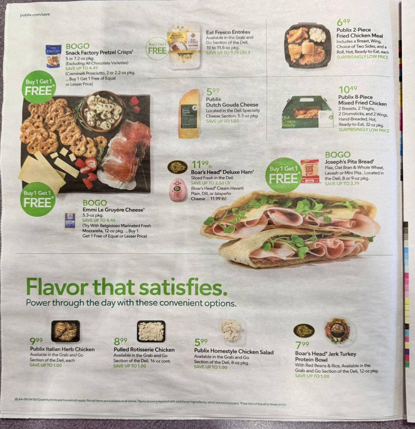 Publix Weekly Ad (September 23 - 29, 2026) Preview - Page
