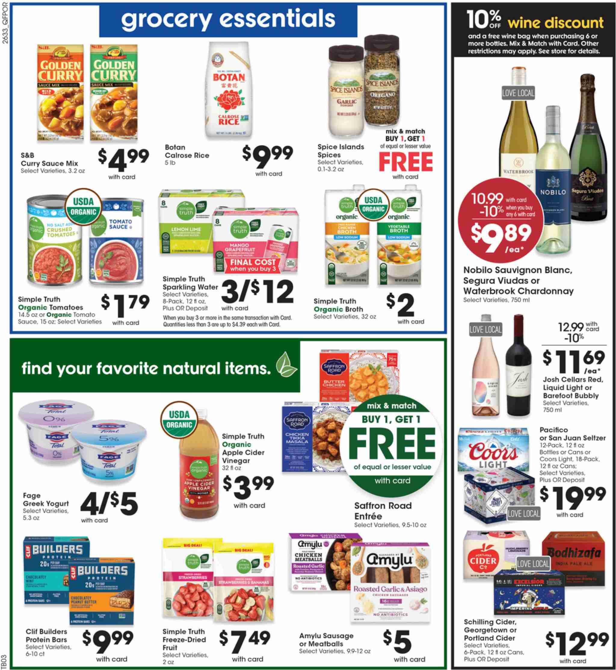 QFC Weekly Ad (September 16 - 22, 2026) Preview - Page