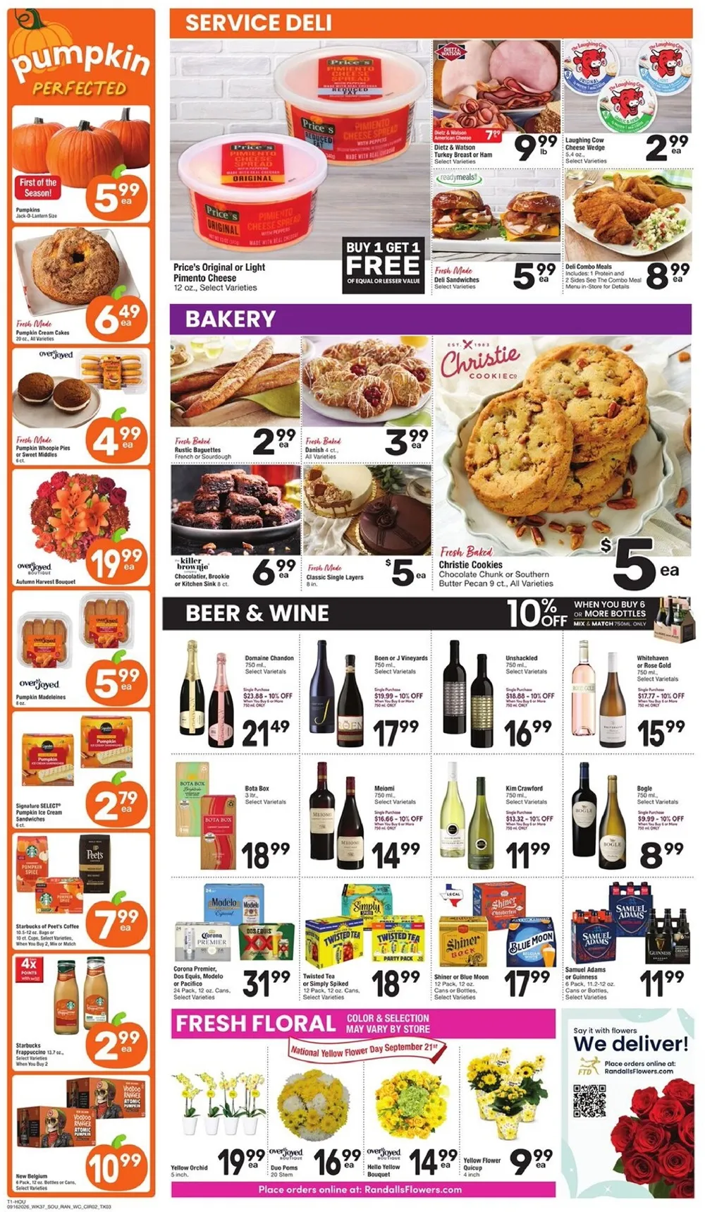 Randalls Weekly Ad (September 16 - 22, 2026) Preview - Page