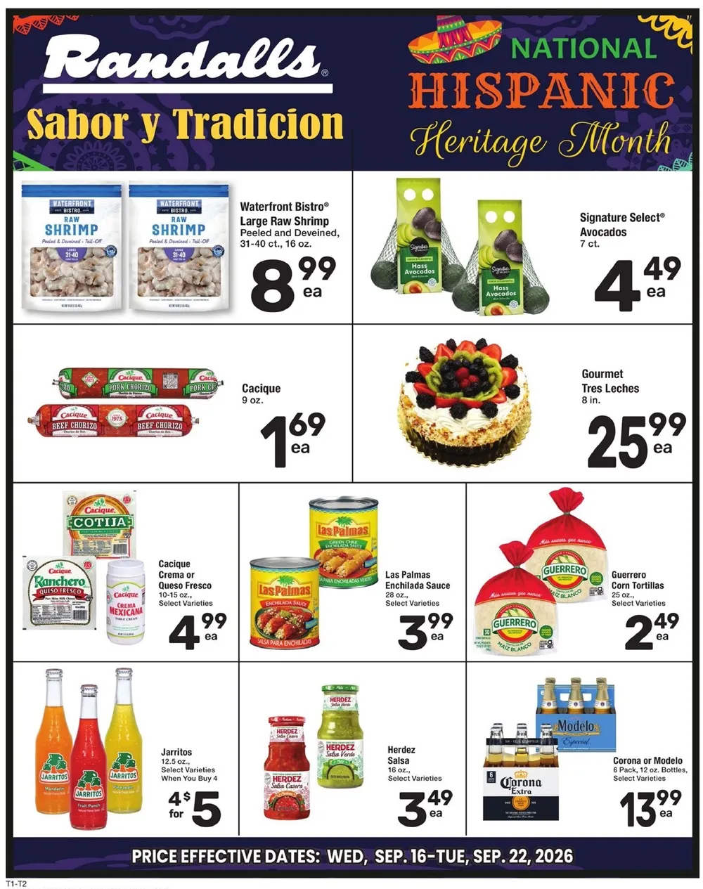 Randalls Weekly Ad (September 16 - 22, 2026) Preview - Page