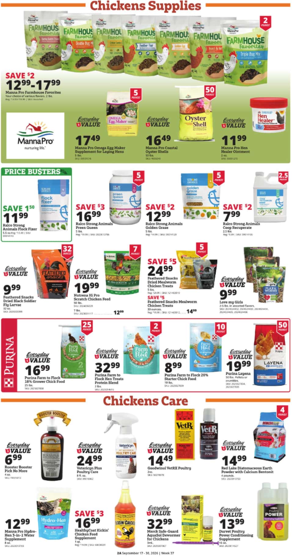 Rural King Weekly Ad (September 17 - 30, 2026) Preview - Page