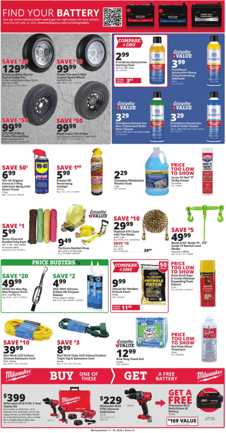 Rural King Weekly Ad (September 17 - 30, 2026) Preview - Page