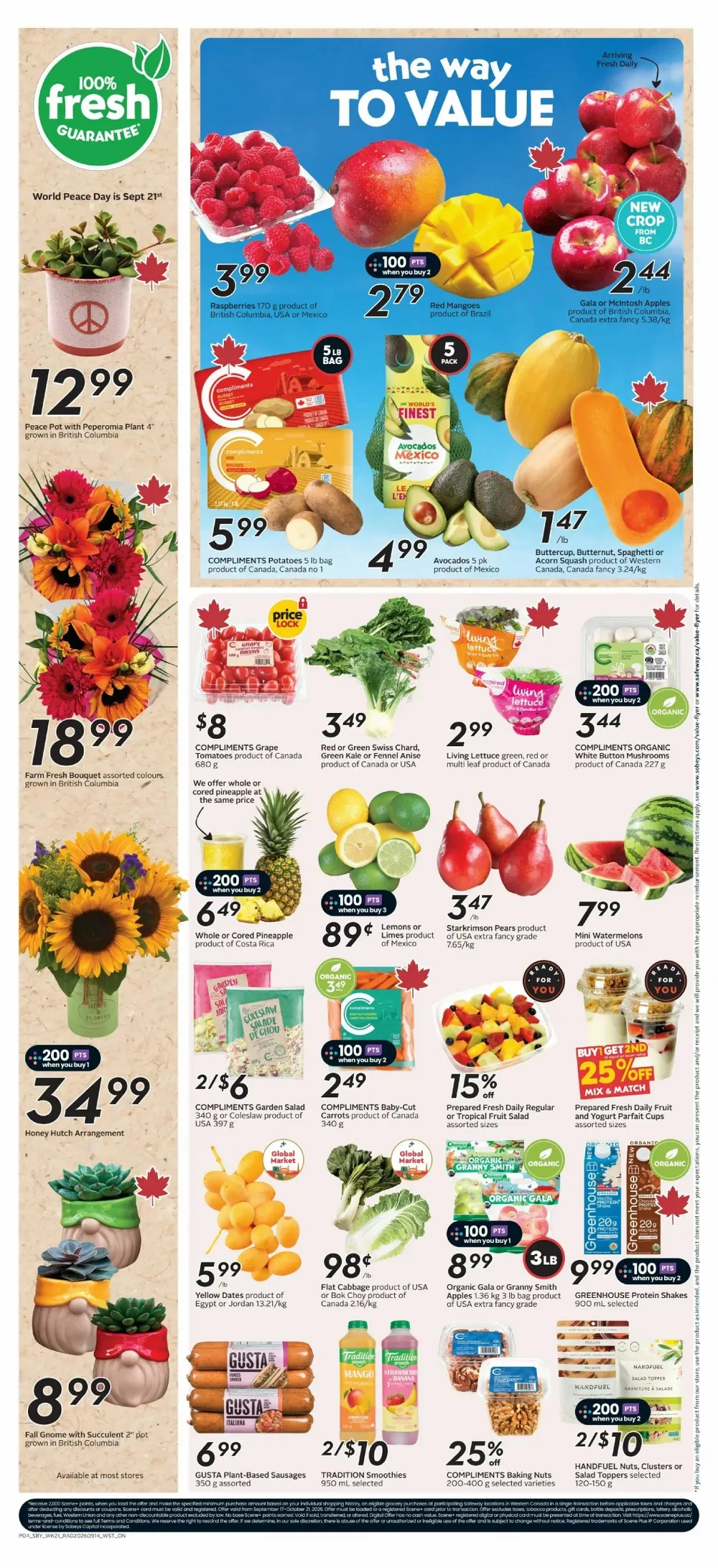 Safeway Flyer (September 17 - 23, 2026) Preview - Page
