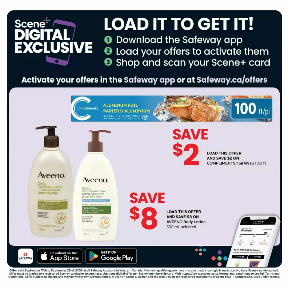 Safeway Flyer (September 17 - 23, 2026) Preview - Page