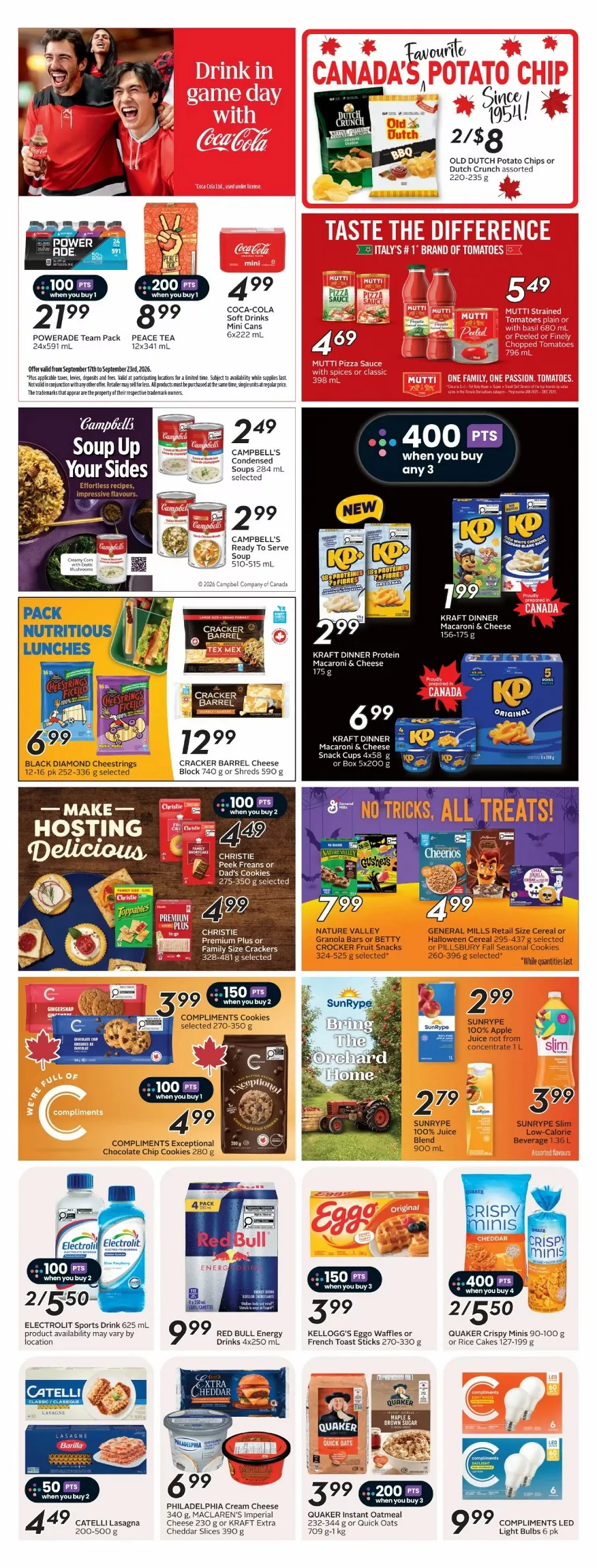 Safeway Flyer (September 17 - 23, 2026) Preview - Page