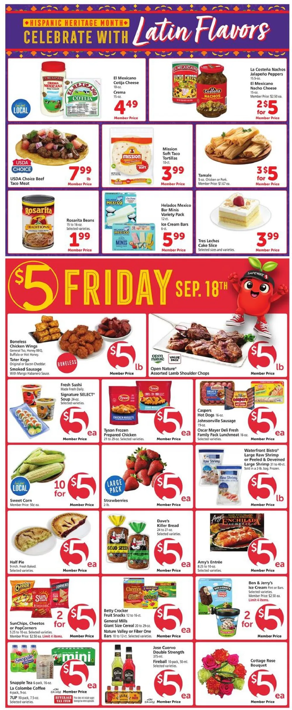 Safeway Weekly Ad (September 16 - 22, 2026) Preview - Page