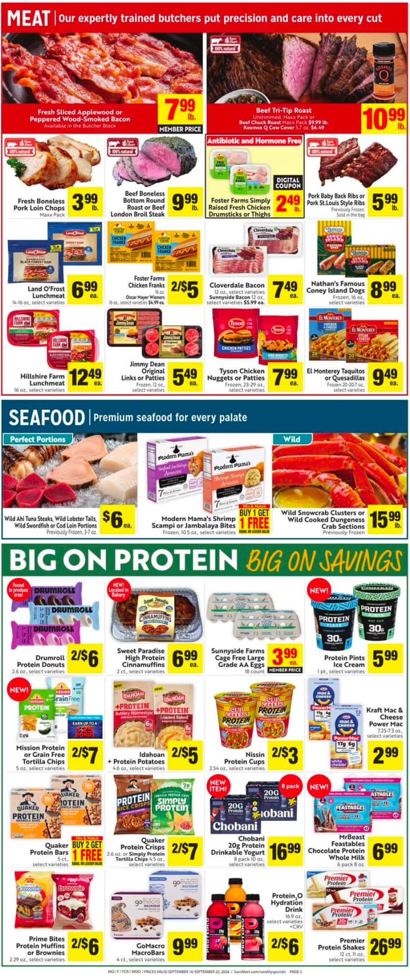 Save Mart Weekly Ad (September 16 – 22, 2026) Preview - Page