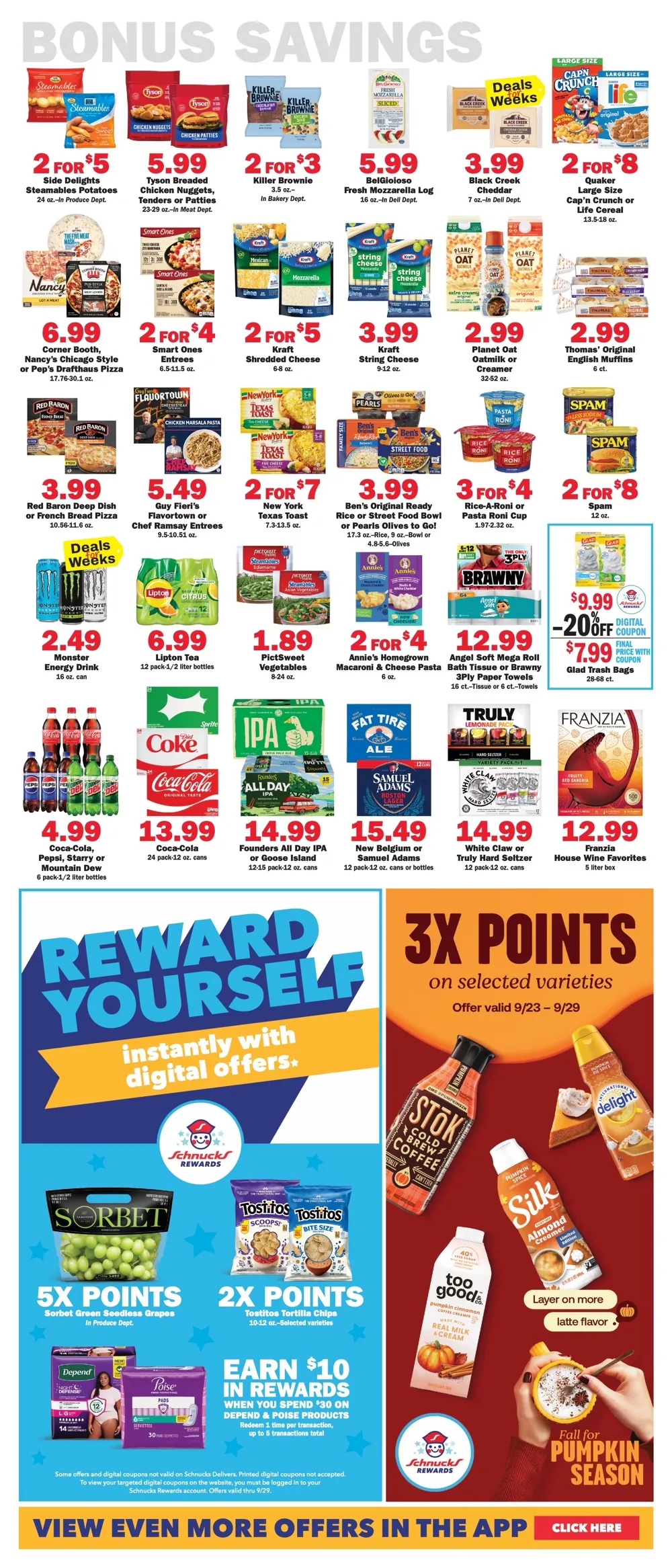 Schnucks Weekly Ad (September 23 - 29, 2026) Preview - Page