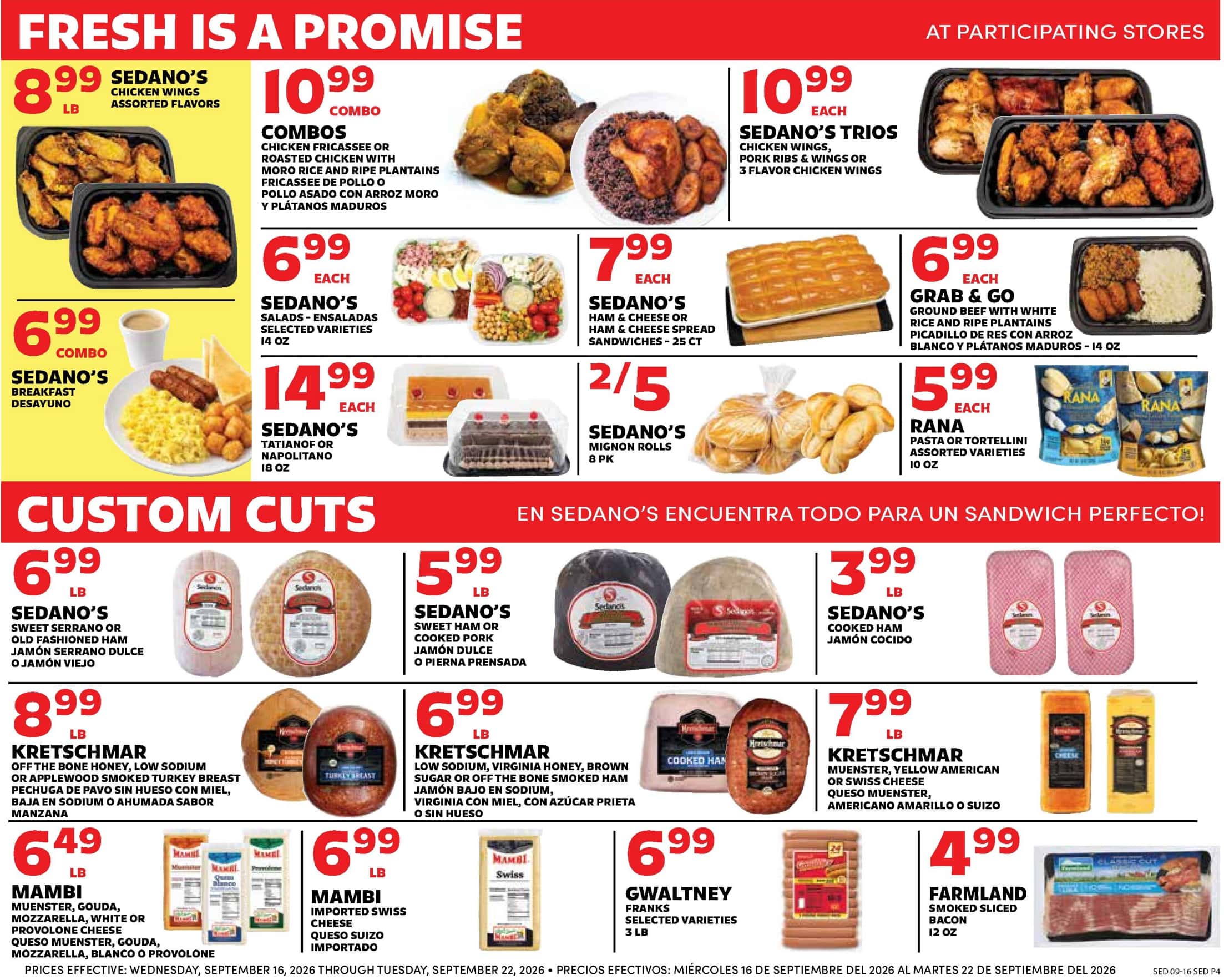 Sedano's Weekly Ad (September 16 - 22, 2026) Preview - Page