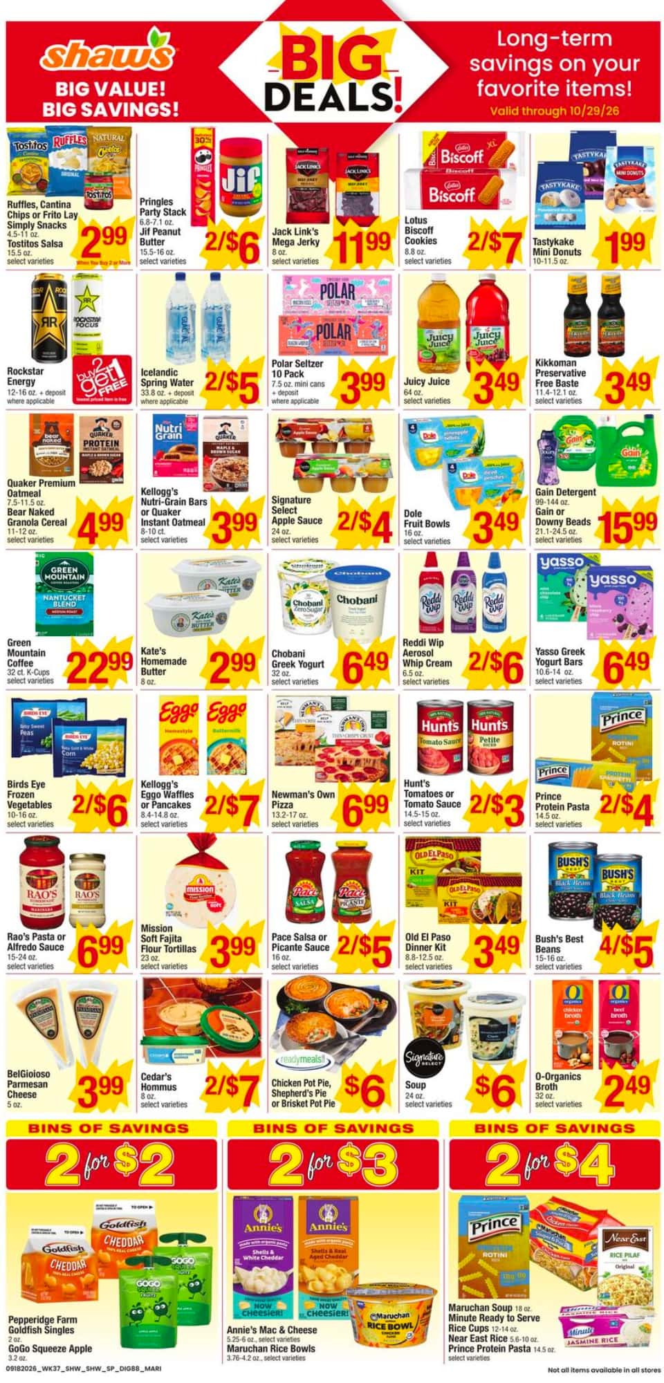 Shaw's Weekly Ad (September 18 – 24, 2026) Preview - Page