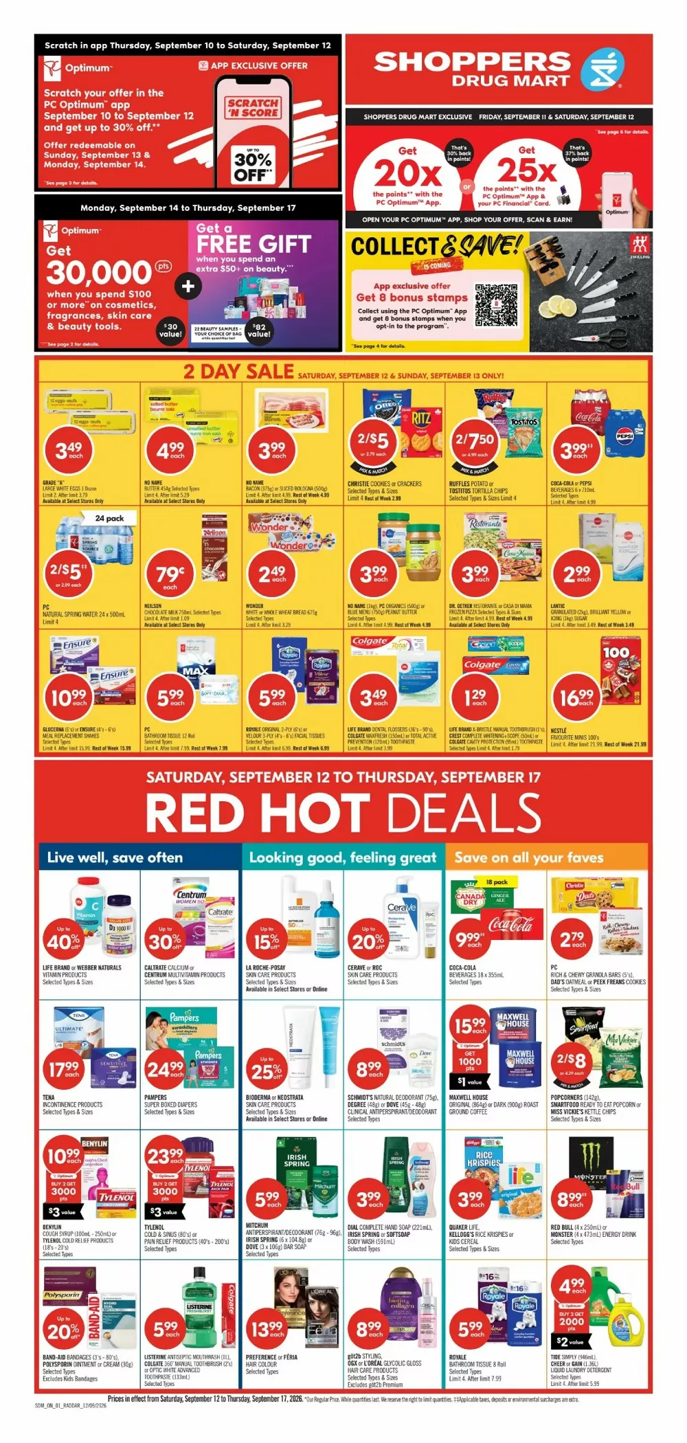 Shoppers Drug Mart Flyer (September 19 - 25, 2026) Preview - Page