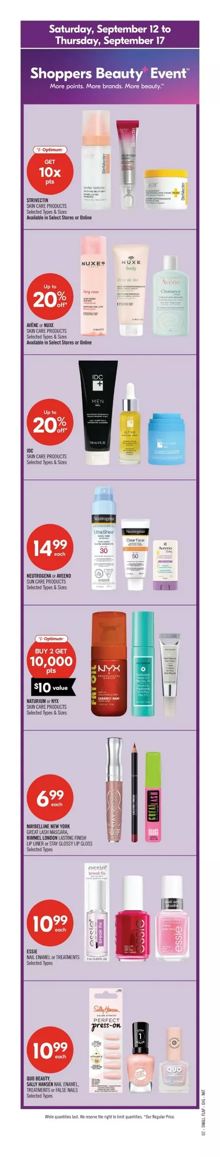 Shoppers Drug Mart Flyer (September 19 - 25, 2026) Preview - Page