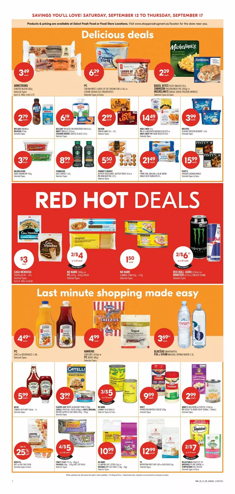 Shoppers Drug Mart Flyer (September 19 - 25, 2026) Preview - Page