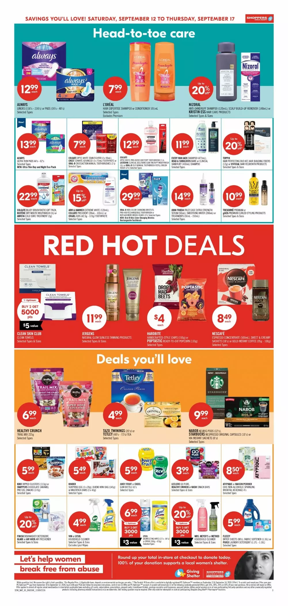 Shoppers Drug Mart Flyer (September 19 - 25, 2026) Preview - Page