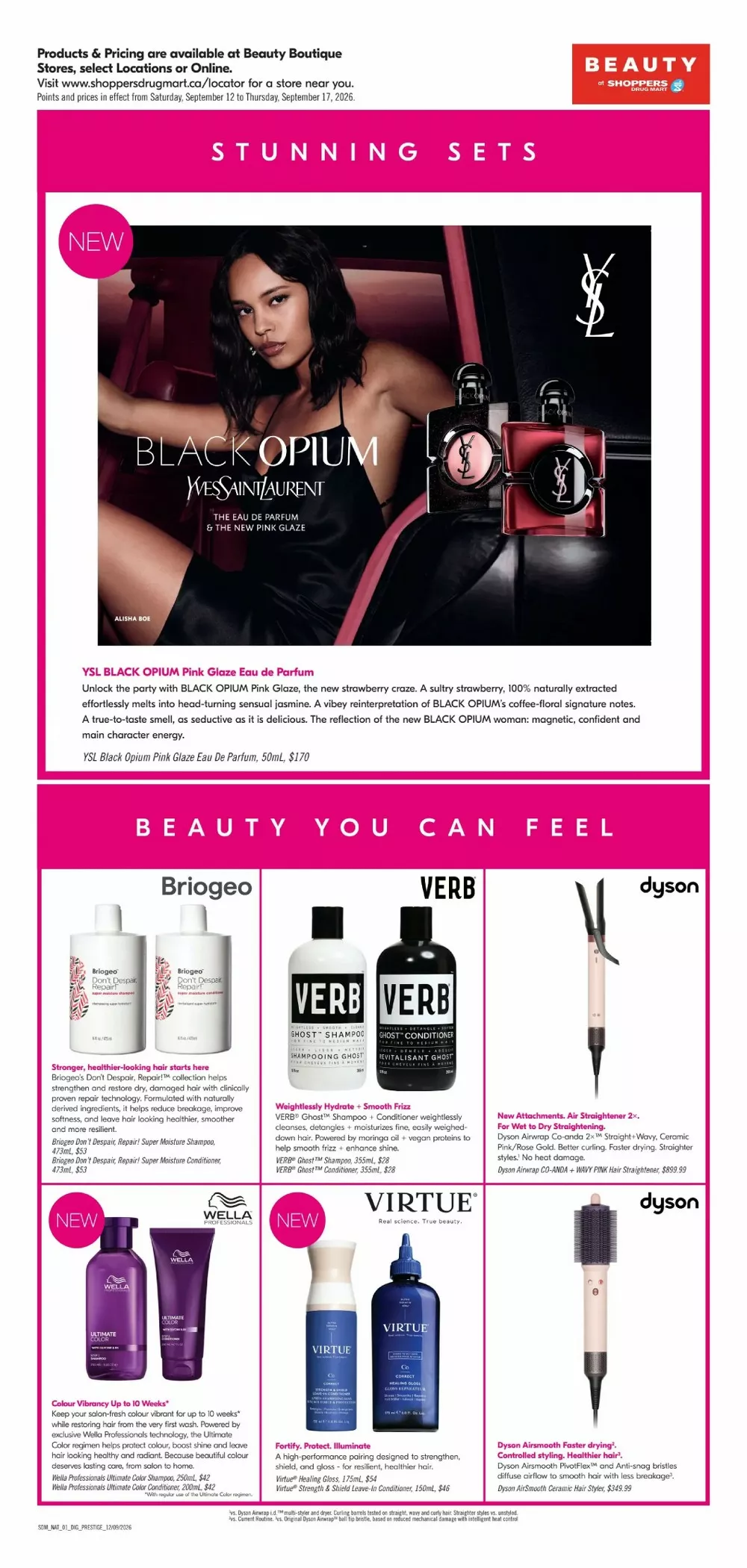 Shoppers Drug Mart Flyer (September 19 - 25, 2026) Preview - Page