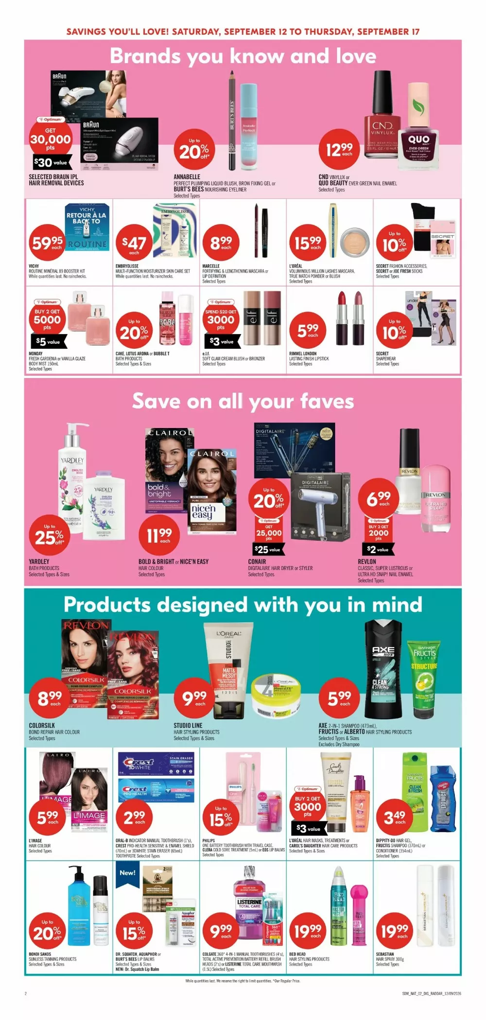 Shoppers Drug Mart Flyer (September 19 - 25, 2026) Preview - Page