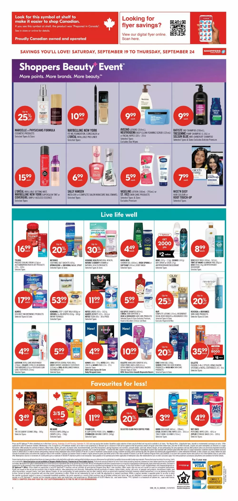 Shoppers Drug Mart Flyer (September 19 - 25, 2026) Preview - Image 2 Shoppers Drug Mart Flyer (September 19 - 25, 2026) Preview - Page