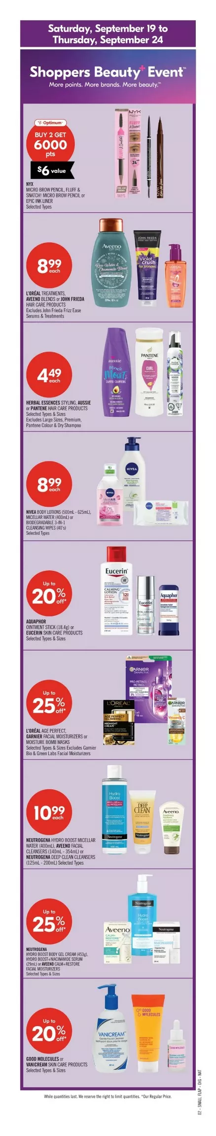 Shoppers Drug Mart Flyer (September 19 - 25, 2026) Preview - Page