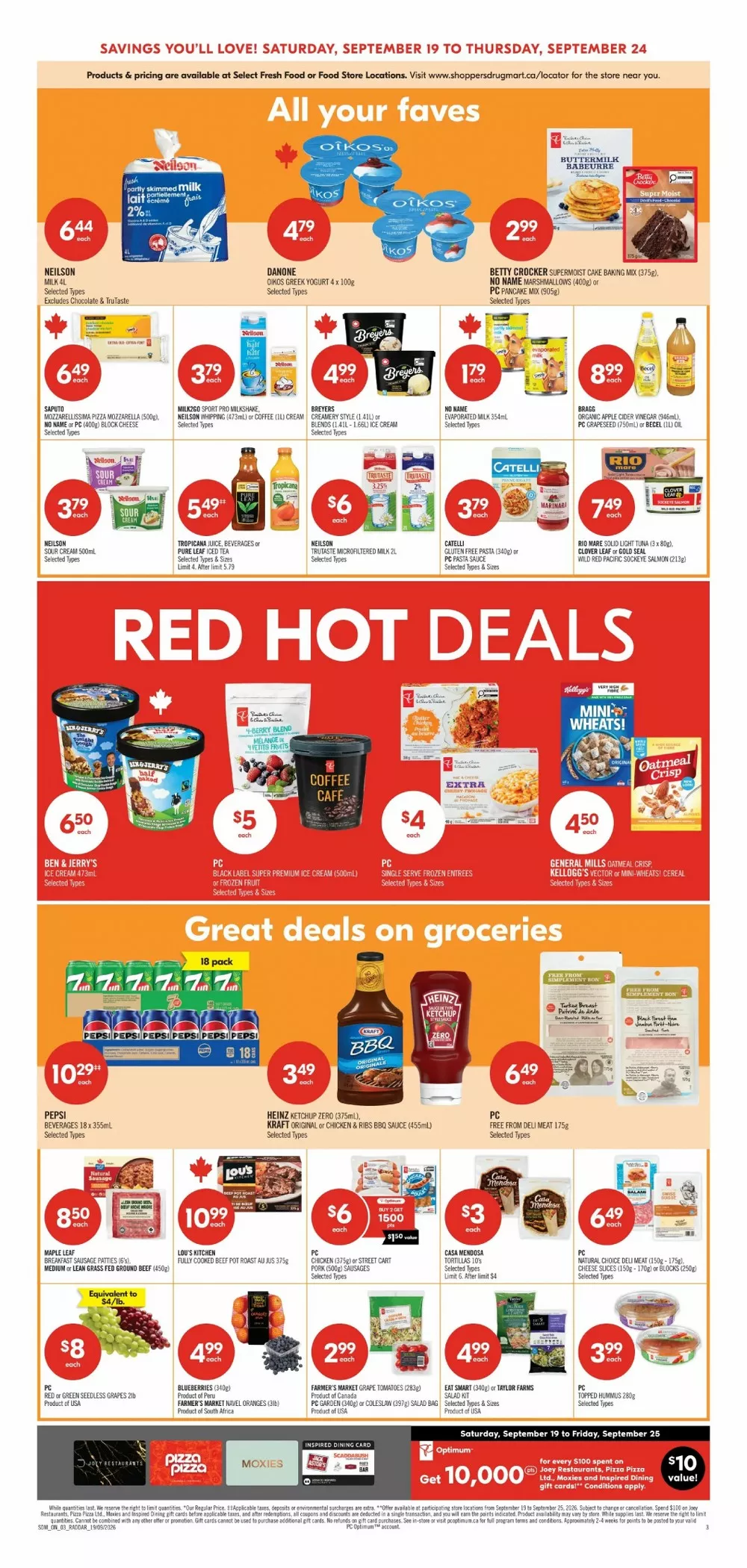 Shoppers Drug Mart Flyer (September 19 - 25, 2026) Preview - Page