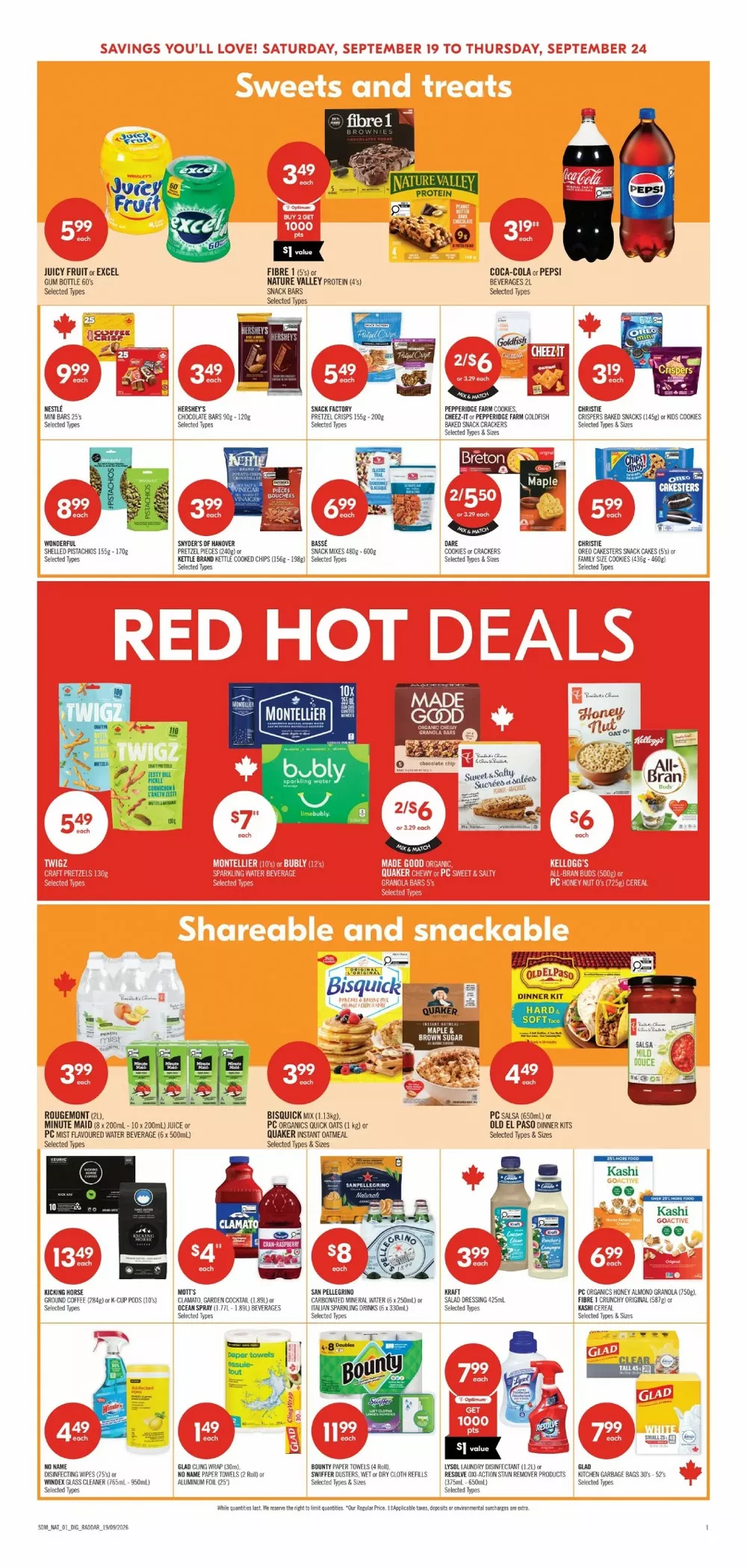 Shoppers Drug Mart Flyer (September 19 - 25, 2026) Preview - Page