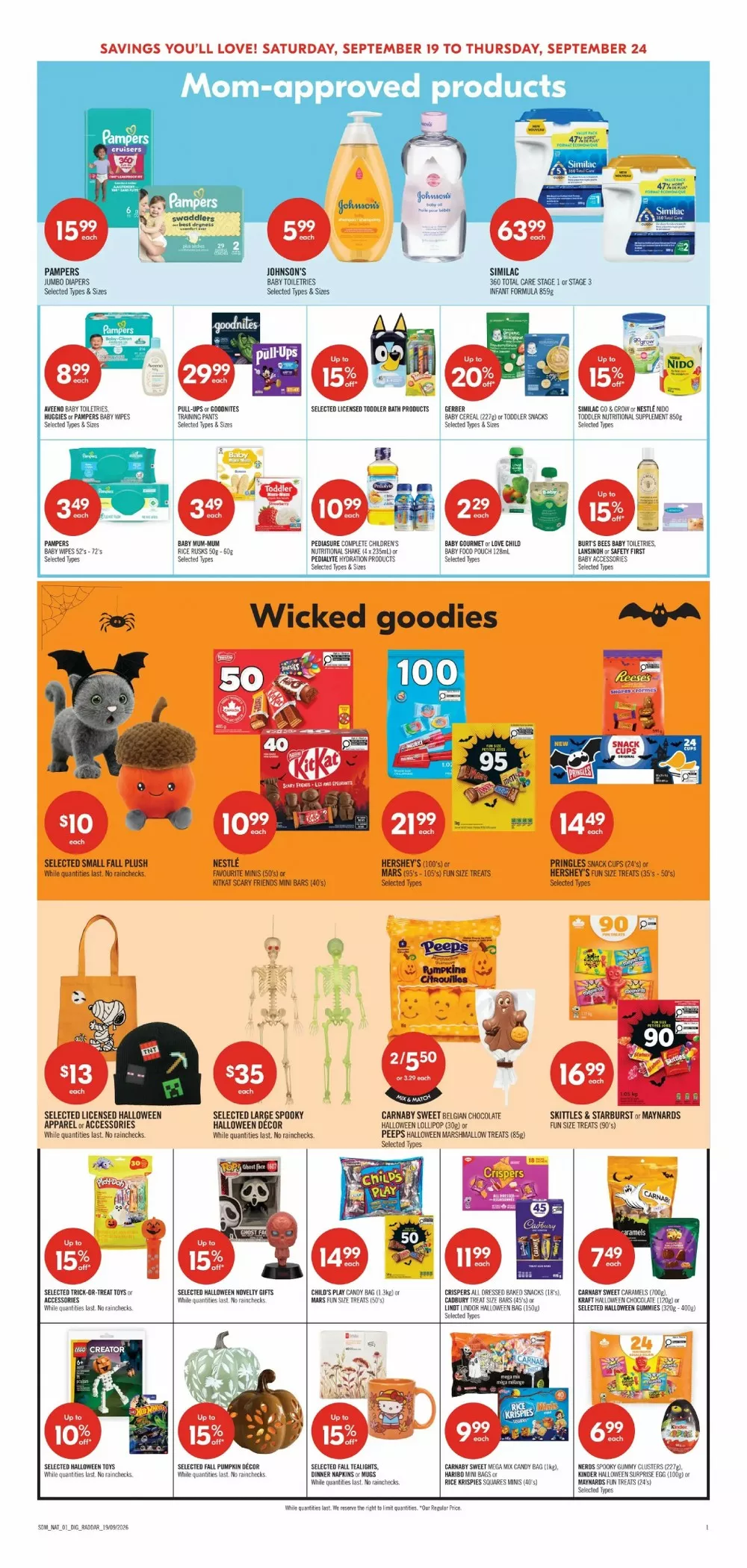 Shoppers Drug Mart Flyer (September 19 - 25, 2026) Preview - Page